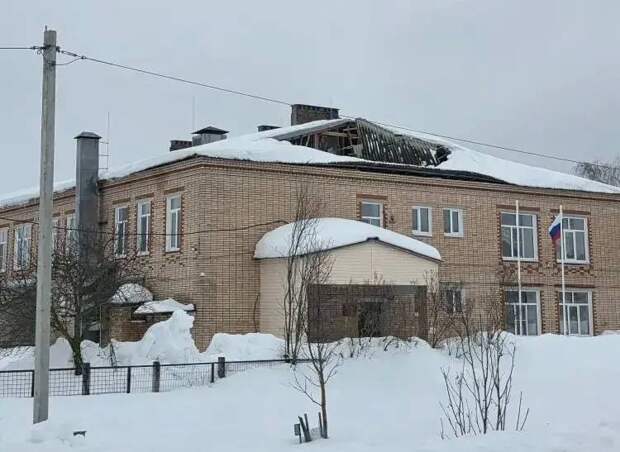 В детском саду в Касимовском районе обрушилась крыша