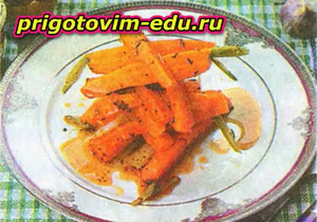 Морковь паром