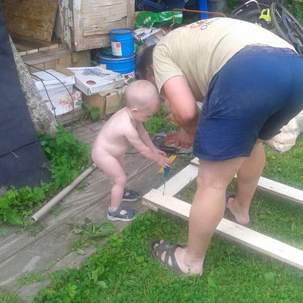 Папин сын) Папин сын) дети, мужик, прикол, сыновья