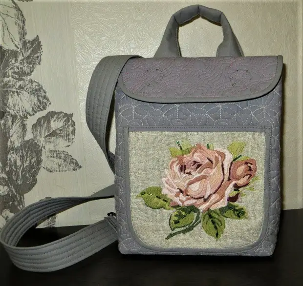 "Винтажный" рюкзачок и женская сумочка, сшитые по одному простому принципу