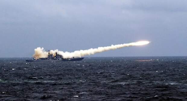 Пуск ракеты системы "Калибр". Источник изображения: https://vk.com/denis_siniy