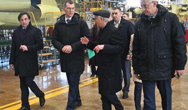 «Несмотря на санкции, заводы Комсомольска-на-Амуре не сбавляют темпов» — Дегтярёв