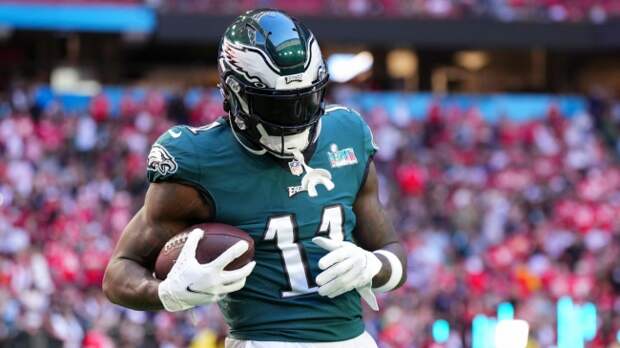 Eagles star AJ Brown