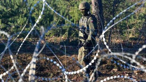 На белорусско-польской границе погиб военнослужащий Польши