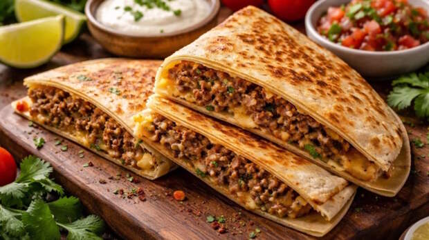 Домашние чебуреки из тортильи: готовлю без лишнего масла и долгого замеса теста