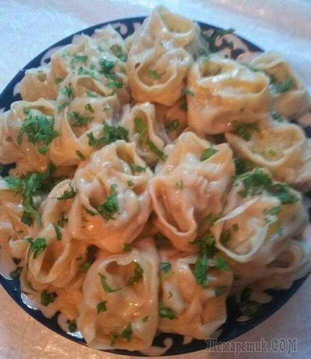 Манты по-узбекски – изумительно вкусное, сытное и очень сочное блюдо !!!!