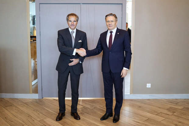 Гендиректор МАГАТЭ Гросси встретится в России с главой "Росатома"