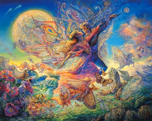 Зачарованные миры Жозефины Уолл (Josephine Wall)