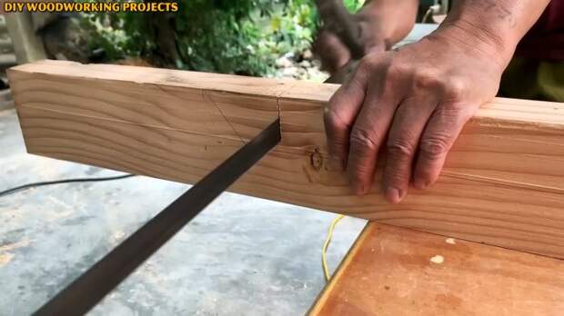 Как сделать складную лестницу из дерева