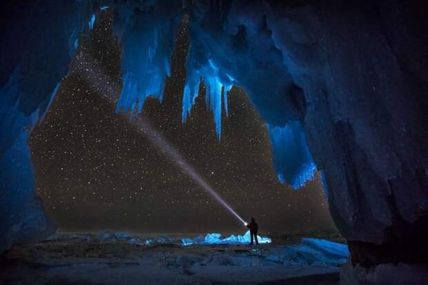 Ледяная пещера Зимняя сказка, байкал, зима, красота, лед, снег, фото, фоторепортаж