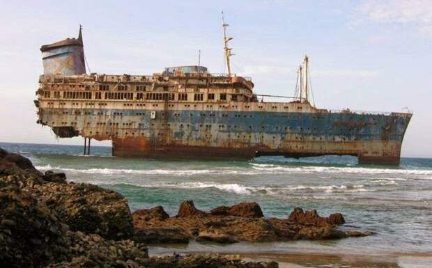 11 затонувших кораблей, на которые можно посмотреть без акваланга интересное, корабли, фотографии