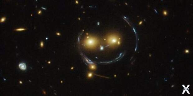 Изображение скопления галактик SDSS J...