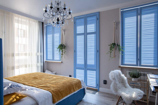 Оформляем спальню в голубых тонах: 6 правил от дизайнера
