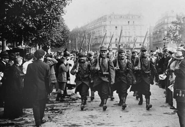 Марксистский анализ. Первая мировая. Первые залпы войны