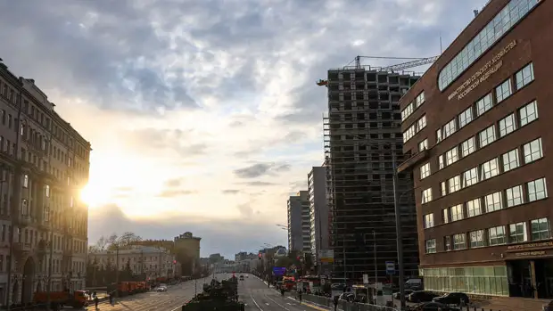 Танки в городе: первая репетиция парада Победы в Москве