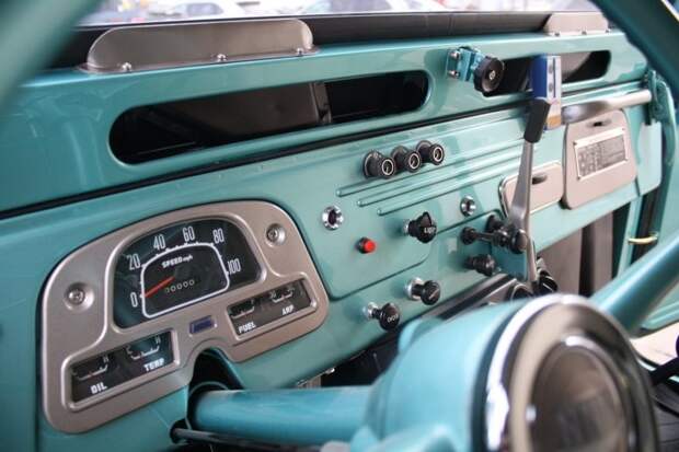 Toyota Land Cruiser FJ40 после тщательной реставрации