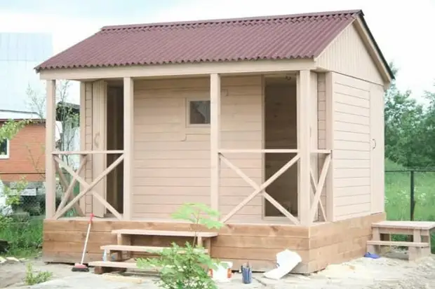 Строим хозблок с душем и туалетом: 30 лучших идей для дачи - Сам себе ...