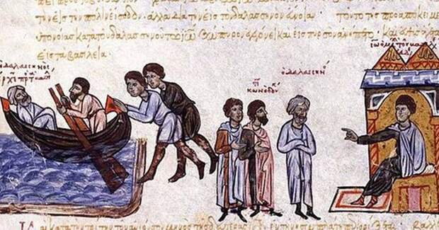 Византийские евнухи.