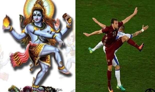 Не помогли индийские мантры Не помогли индийские мантры Euro2016, евро2016, россия, спорт, футбол, юмор