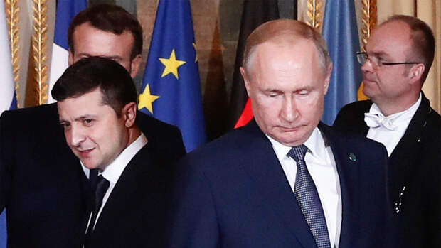 В МИД России сообщили, что встреча Путина и Зеленского пока не планируется