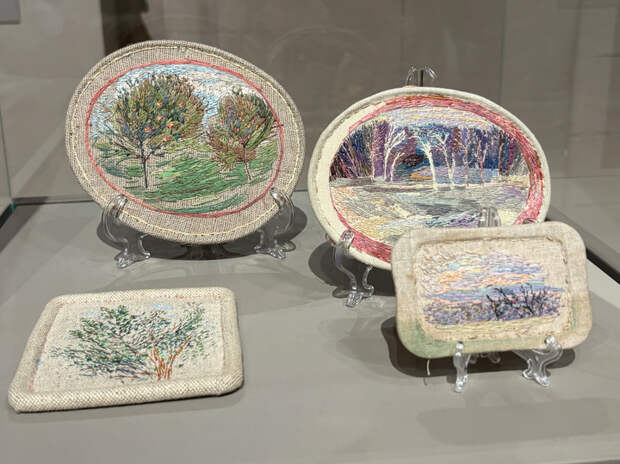 Немолчный, но тихий напев: в Пушкинском музее открылась тихая выставка вышивок