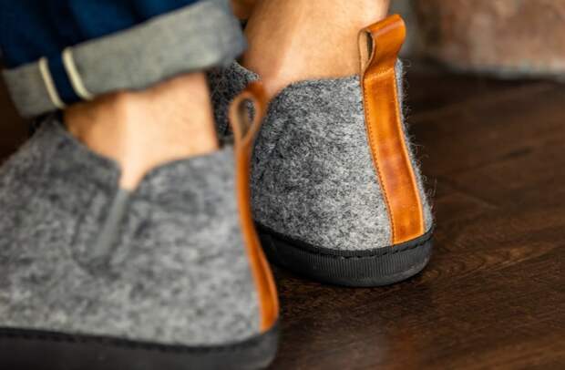 Greys Wool Outdoor Slipper Boots