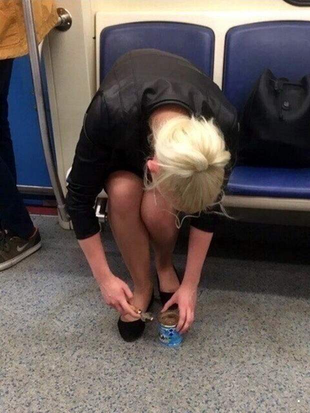 Чудики и не только в метро