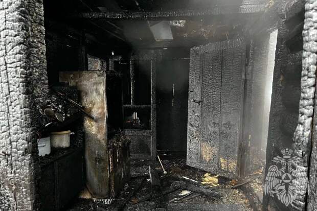 В Ивановской области при пожаре в частном доме погибли два человека