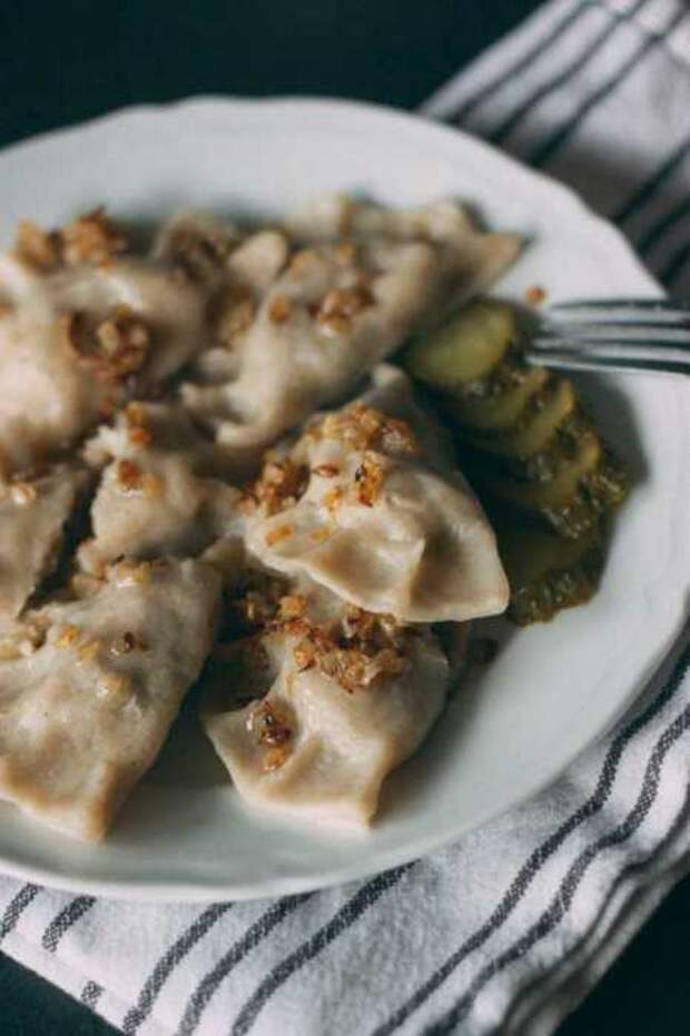 Очень вкусные вареники с гречкой. \ Фото: google.com.