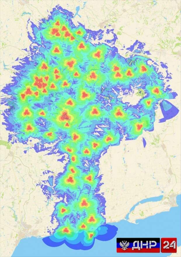 Карта покрытия феникса