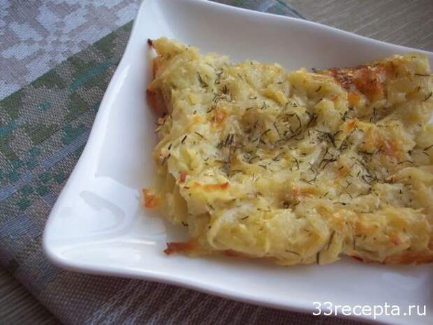 картофельник с сыром