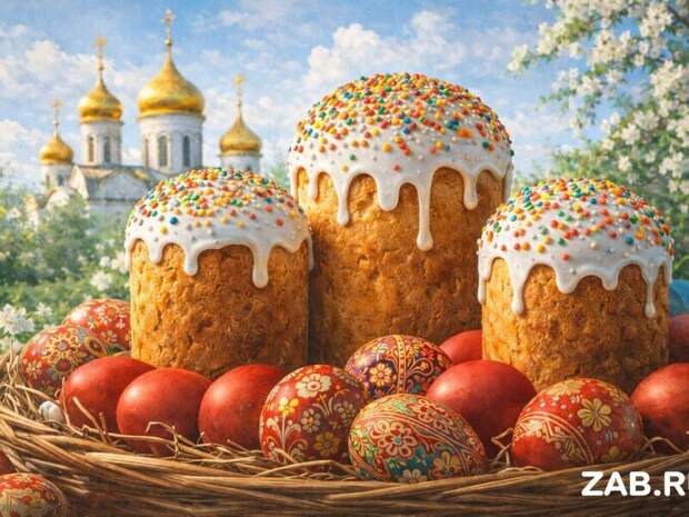 ZAB.RU поздравляет с Пасхой