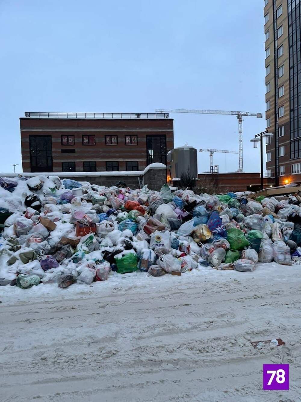 свалка в санкт петербурге