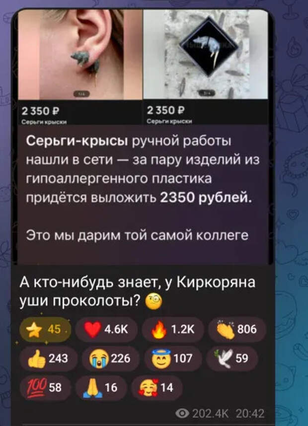 Фото из канала Насти Ивлеевой