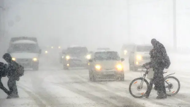 В Самарской области объявили «жёлтый» уровень опасности из-за непогоды