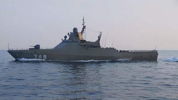 Патрульный корабль "Василий Быков". Источник изображения: http://82.rodina.news
