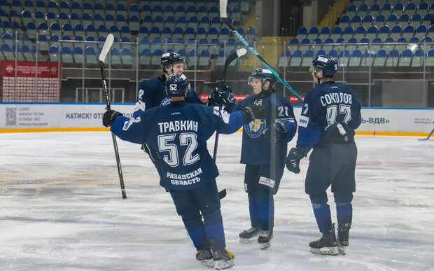 МХК «Рязань-ВДВ» одержал победу в первом матче 1/4 НМХЛ