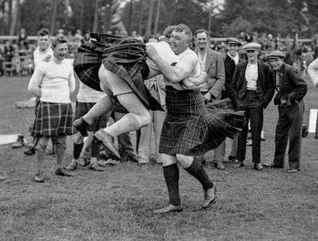 Шотландская борьба. 1929 г история, люди, мир, фото