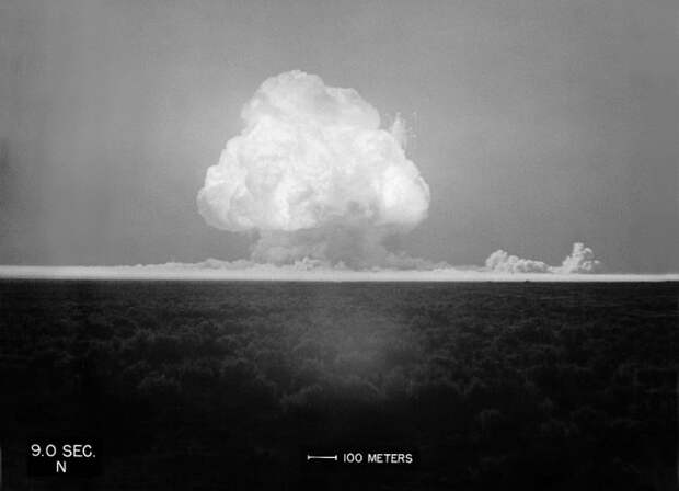 Фотография с ядерных испытаний.