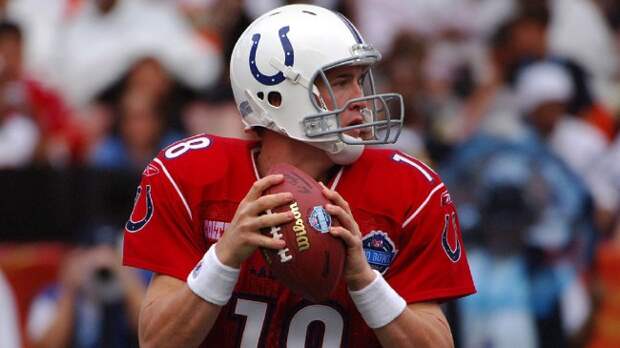 Peyton Manning at Pro Bowl