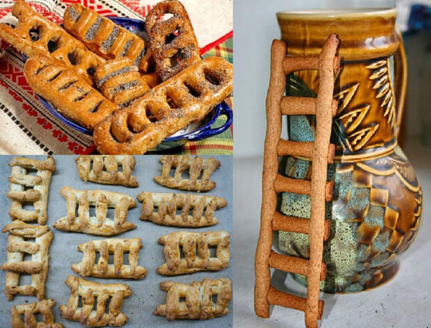 Постное печенье "Лесенки"