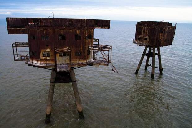 Морские форты 1775 Британские морские форты