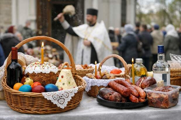 Освящение пасхальных куличей не является обязательным правилом