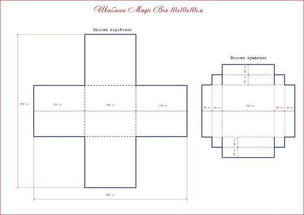 Красивые коробочки для подарков своими руками