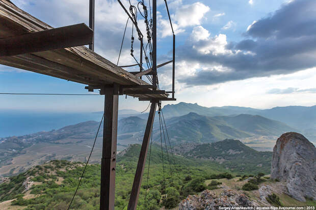 Заброшенная лунная станция в Крыму