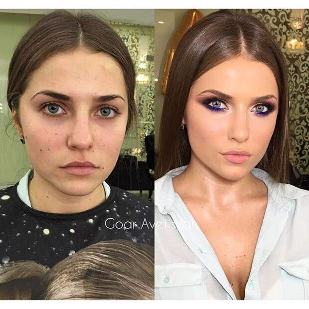 Никогда не доверяй женщине с макияжем: ошеломляющие работы российского визажиста везде обман, девушки, красота, макияж