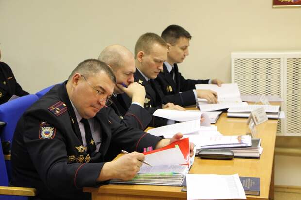 Совещание. Фото: пресс-служба УВД по СЗАО