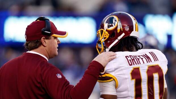 RGIII and Jay Gruden