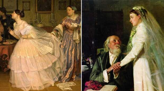 «Уж замуж невтерпёж»: Печальные невесты на картинах русских живописцев