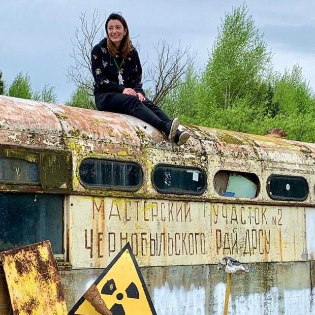 Молодежь прется в Припять чтобы сделать смешные фото